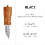 Helle Nying Outdoor Camping & Carving Knife