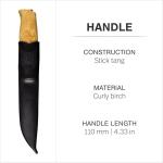 Helle Jegermester Outdoor Camping Knife with Sheath