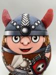 Viking Warrior Sword and Skull Shield Plush Toy
