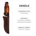 Helle GT Outdoor Camping Knife with Sheath