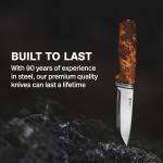 Helle Alden Outdoor Fishing Knife with Sheath