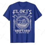 Floki's Kattegat Viking Ship Sword T-shirt