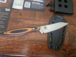 Montana Knife Co. Westslope Trout Orange & Black