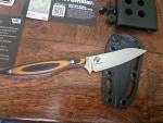 Montana Knife Co. Westslope Trout Orange & Black