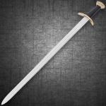 Norseman Viking Long Sword with Leather Scabbard