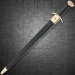 Norseman Viking Long Sword with Leather Scabbard