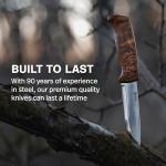 Helle Gaupe Stainless Steel Camping Knife with Sheath