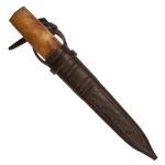 Helle Viking Fixed Blade Knife with Birch Handle