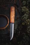 Helle Viking Fixed Blade Knife with Birch Handle