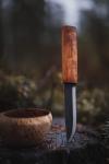 Helle Viking Fixed Blade Knife with Birch Handle