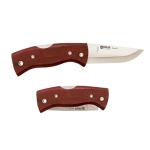 Helle Raud M Folding Pocket Knife - Red Birch