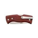 Helle Raud M Folding Pocket Knife - Red Birch