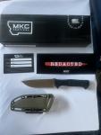 MKC Sere 25 Tactical Knife - Black/Coyote