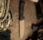 MKC Sere 25 Tactical Knife - Black/Coyote