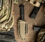 MKC Sere 25 Tactical Knife - Black/Coyote