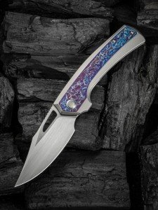 Nefaris Folding Knife with Titanium Handle