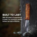 Helle Fossekallen Camping Knife with Sheath