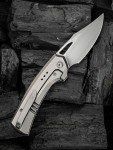 Nefaris Folding Knife with Titanium Handle