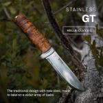 Helle GT Outdoor Camping Knife with Sheath
