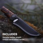 Helle GT Outdoor Camping Knife with Sheath