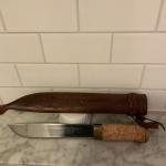 Helle Lappland Leuku Knife with Leather Sheath