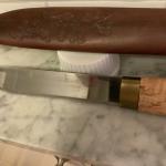 Helle Lappland Leuku Knife with Leather Sheath