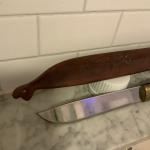 Helle Lappland Leuku Knife with Leather Sheath