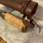 Helle Lappland Leuku Knife with Leather Sheath