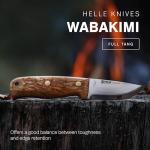 Helle Wabakimi Outdoor Hunting Knife with Sheath