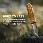 Helle Wabakimi Outdoor Hunting Knife with Sheath