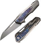 Falcaria Folding Knife with Titanium Handle