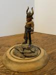 Norseman Viking Axe and Sword Figure 4.5" Tall