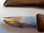 Helle Norway Fixed Blade Knife with Wood Handle