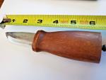 Helle Norway Fixed Blade Knife with Wood Handle
