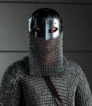 Viking Warrior Armor Set: Chainmail, Helmet, Shield, Sword