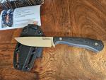 Montana Knife Company Whitetail Black Knife