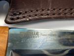 Helle Fossekallen Birch Handle Knife with Sheath