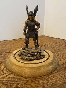 Norseman Viking Hammer Sword Lead Figure 4.5