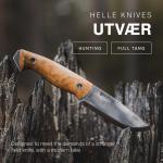 Helle Utvær Full Tang Bushcraft Knife