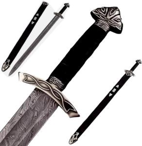 Authentic Norseman Damascus Steel Viking Sword