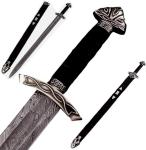 Authentic Norseman Damascus Steel Viking Sword