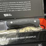 Montana Knife Magnacut Stonewall Skinner - Black