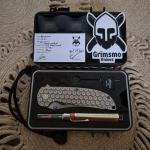 Norseman Grimsmo Silver Honeycomb Knife, RWL34