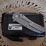 Norseman Grimsmo Silver Honeycomb Knife, RWL34