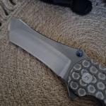 Norseman Grimsmo Silver Honeycomb Knife, RWL34