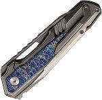 Falcaria Folding Knife with Titanium Handle