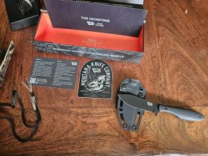 Montana Knife Jackstone Magnacut Black PVD Knife