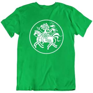 Sleipnir Odin Warrior Viking T-Shirt Gift