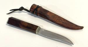 Helle Bard Knife with Leather Sheath