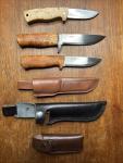 Helle Knife Set: Dokka, Safari, Eggen